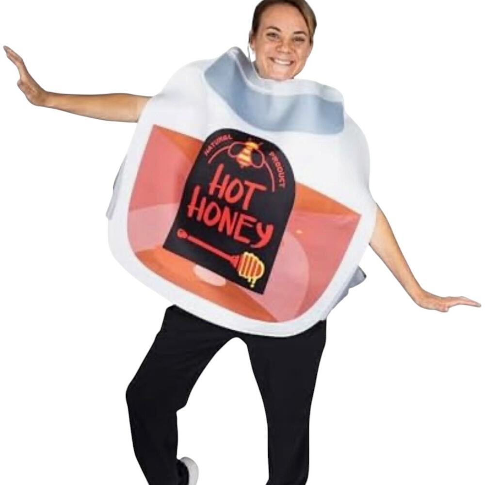Hauntlook Hot Honey Halloween Costume Adult OS Unisex One Size New Food Silly